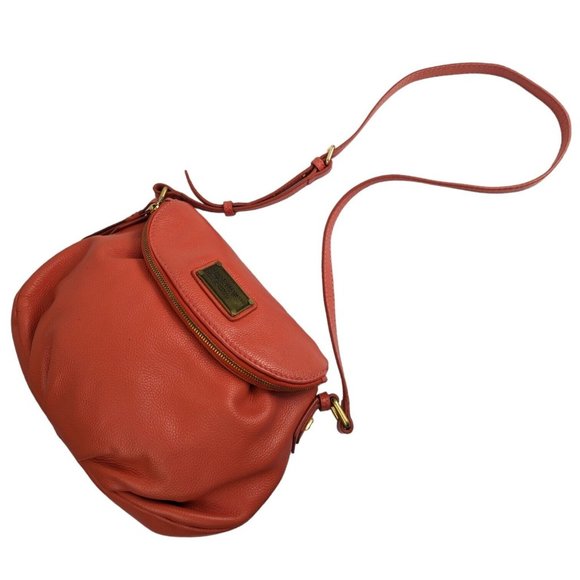 Marc by Marc Jacobs Coral Leather Q Natasha Crossbody Adjustable Bag - Picture 2 of 8